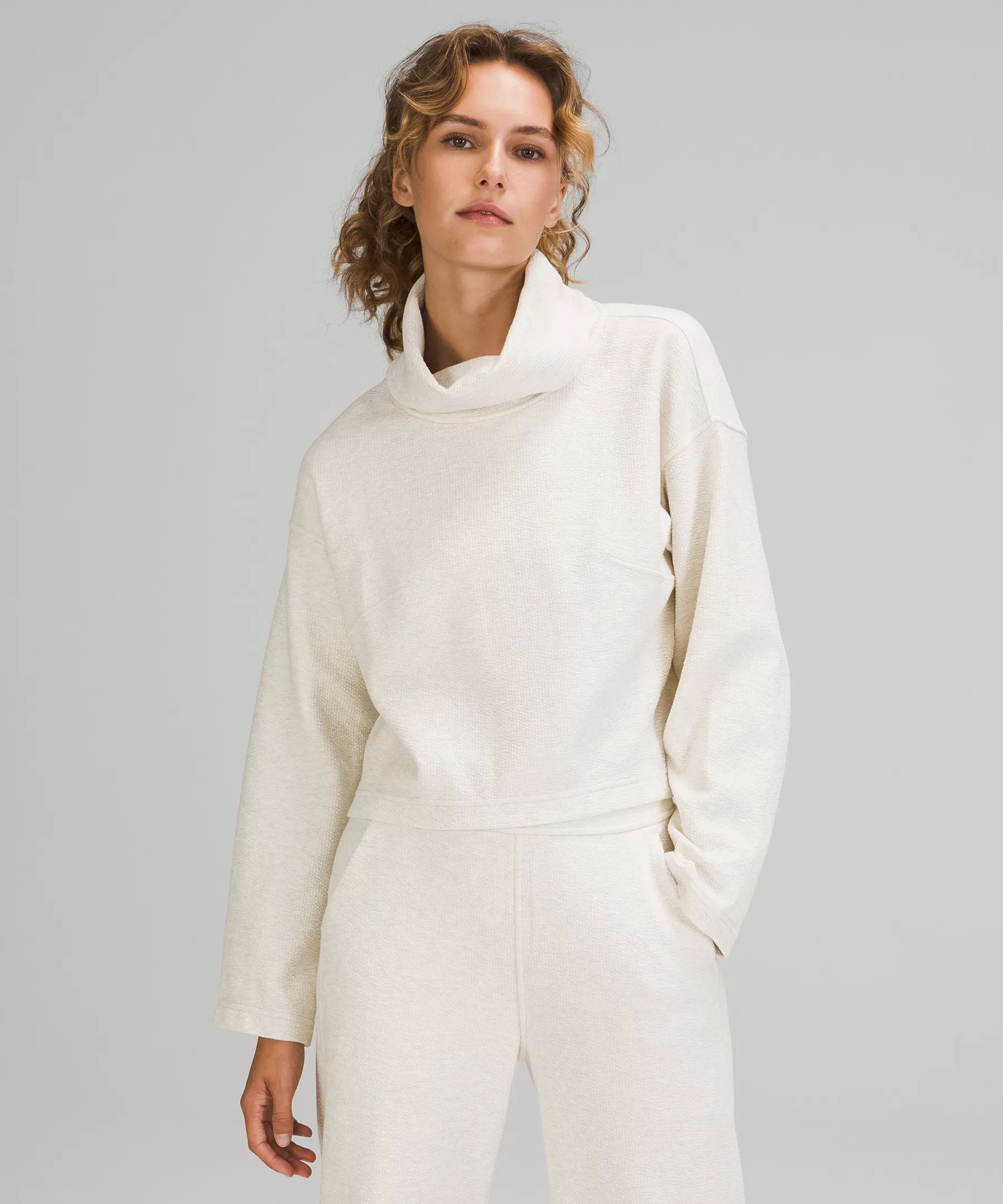 Ribbed Funnel Neck Pullover | Women's Sweaters | lululemon | Lululemon (US)