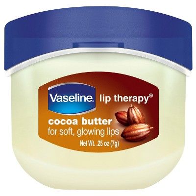 Vaseline Lip Therapy Cocoa Butter 0.25oz | Target