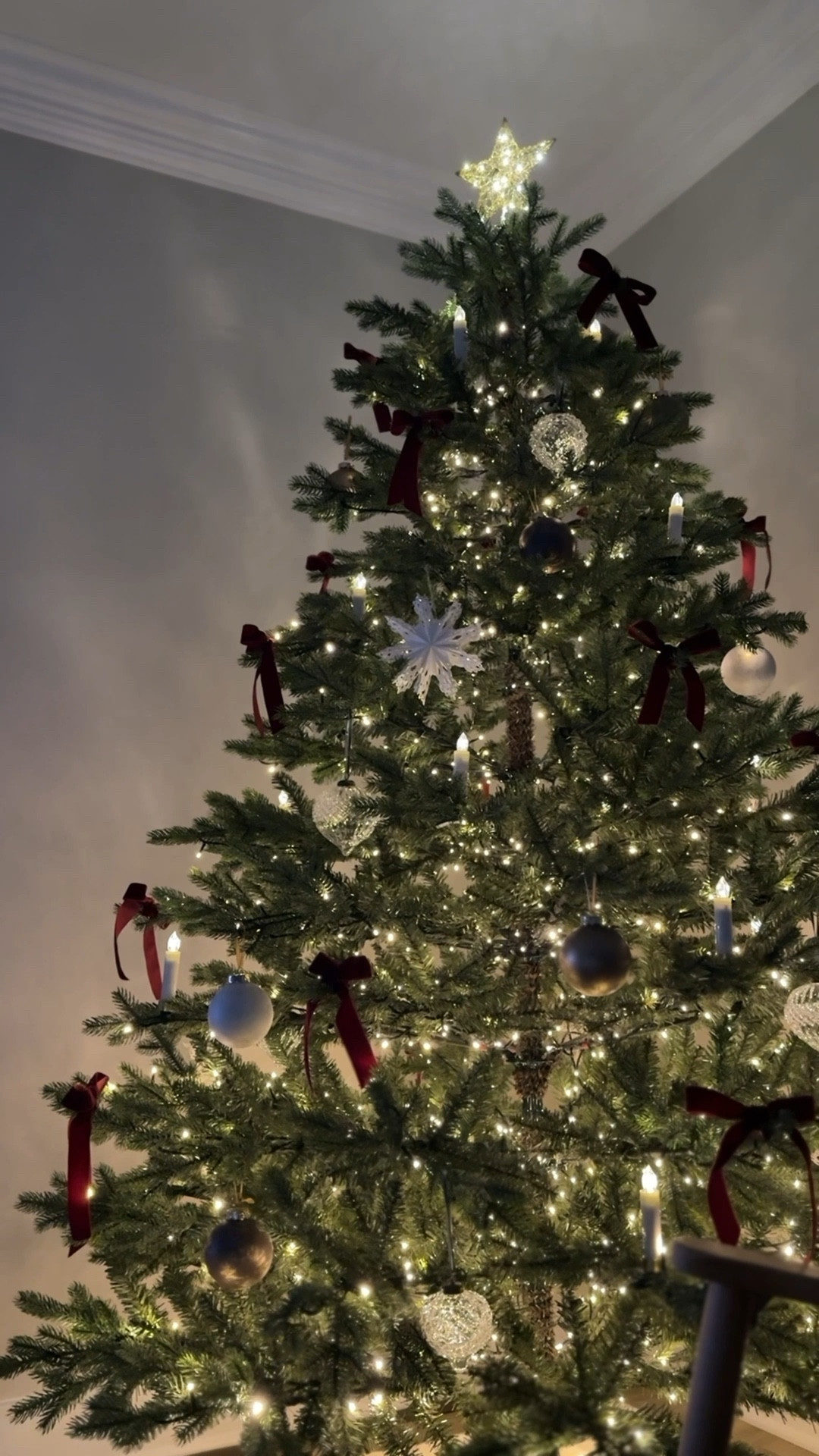 Seeing our tree in the daylight is beautiful…
but when the sun goes down and the lights come on, it feels like Christmas truly arrives. ♥️

The glow, the bows, the little touches…it all becomes pure magic! If you’ve been searching for a tree that feels timeless, full, and truly enchanting… this is it.

Tree shown: 7.5’ Rushmore Fir Artificial Christmas Tree (Unlit) by @kingofchristmas
#ad #kingofchristmas #gifted


#LTKSeasonal #LTKHoliday #LTKHome