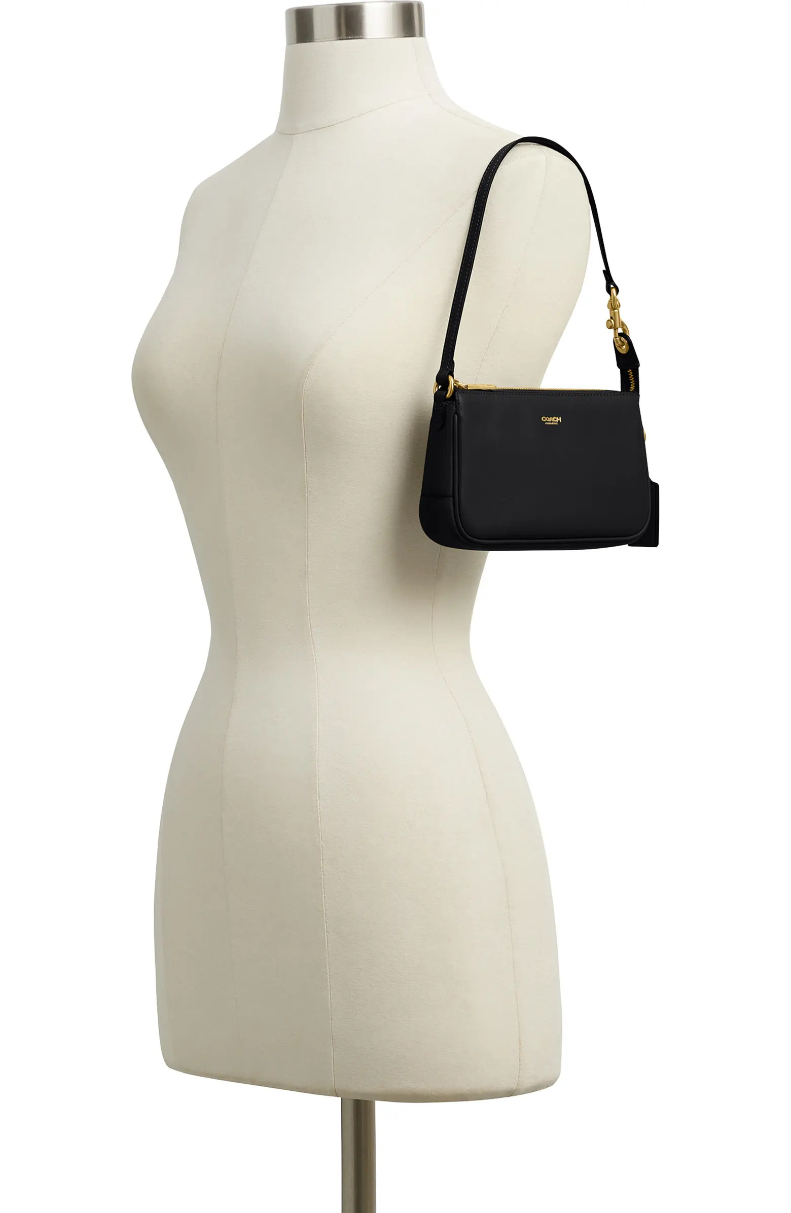 Plaza 18 Natural Grain Leather Shoulder Bag | Nordstrom