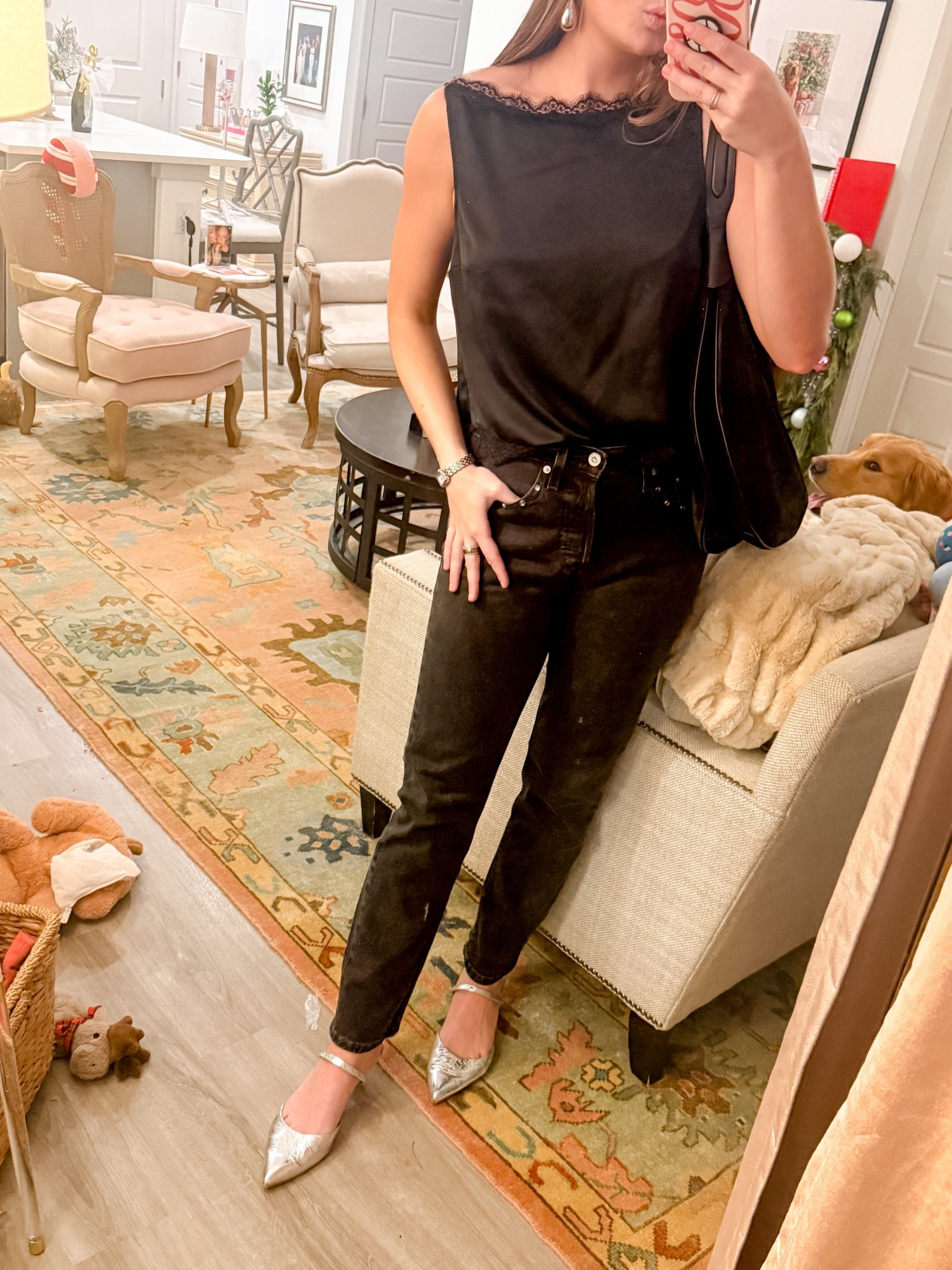 Black target outfit! The top has such a cute neckline and has a matching skirt that is cute if you want to dress it up 

#LTKFindsUnder100 #LTKgrwm #LTKFindsUnder50