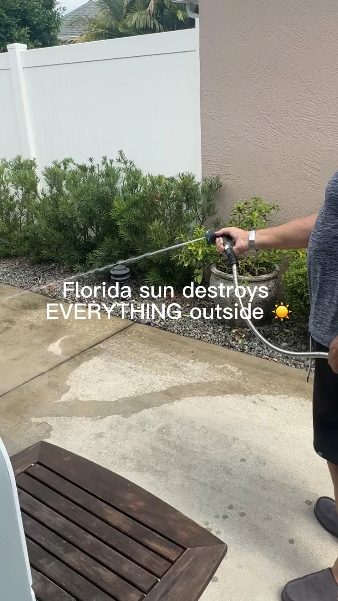 One of those practical upgrades you don’t realize you need until you use it ☀️

My dad switched to this stainless steel garden hose after going through too many regular hoses in the Florida heat. The sun here is brutal on outdoor products, and this one has held up so much better. It’s lightweight, doesn’t constantly kink, has great water pressure, and the thumb-control nozzle is actually really comfortable to use.

If you’re tired of fighting tangled hoses or replacing cracked ones every season, this is such a good upgrade for patios, driveways, plants, car washing, and everyday yard work.

Linked the hose  🌿

garden hose, metal garden hose, stainless steel hose, kink free hose, heavy duty garden hose, Florida outdoor essentials, yard tools, patio cleaning, outdoor cleaning, gardening tools, homeowner finds, practical home upgrades, Amazon outdoor finds, hose nozzle, yard maintenance

#LTKSeasonal #LTKHome