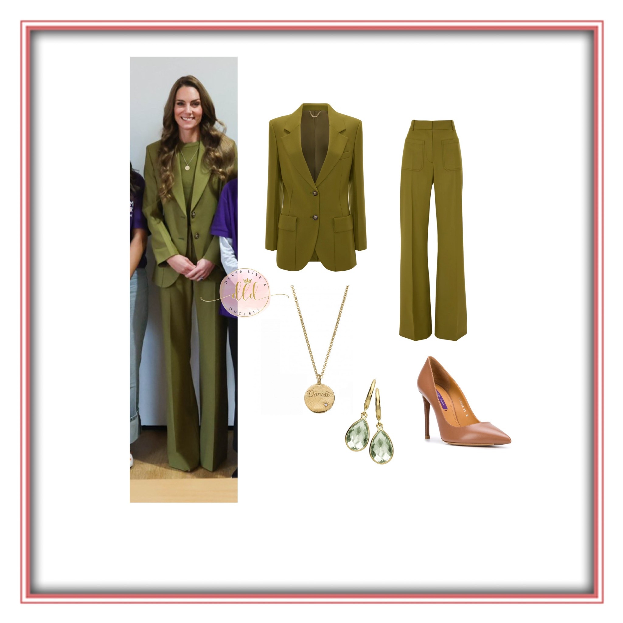 10/9/25 Kate Middleton at Home-Start Oxford in Victoria Beckham Katherine jacket + Alina Trousers 