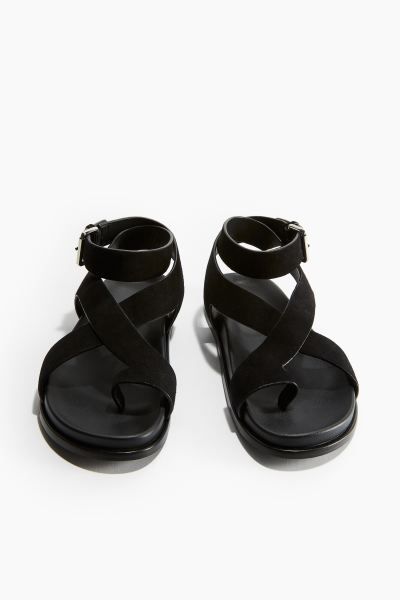Suede sandals | H&M (UK, MY, IN, SG, PH, TW, HK)