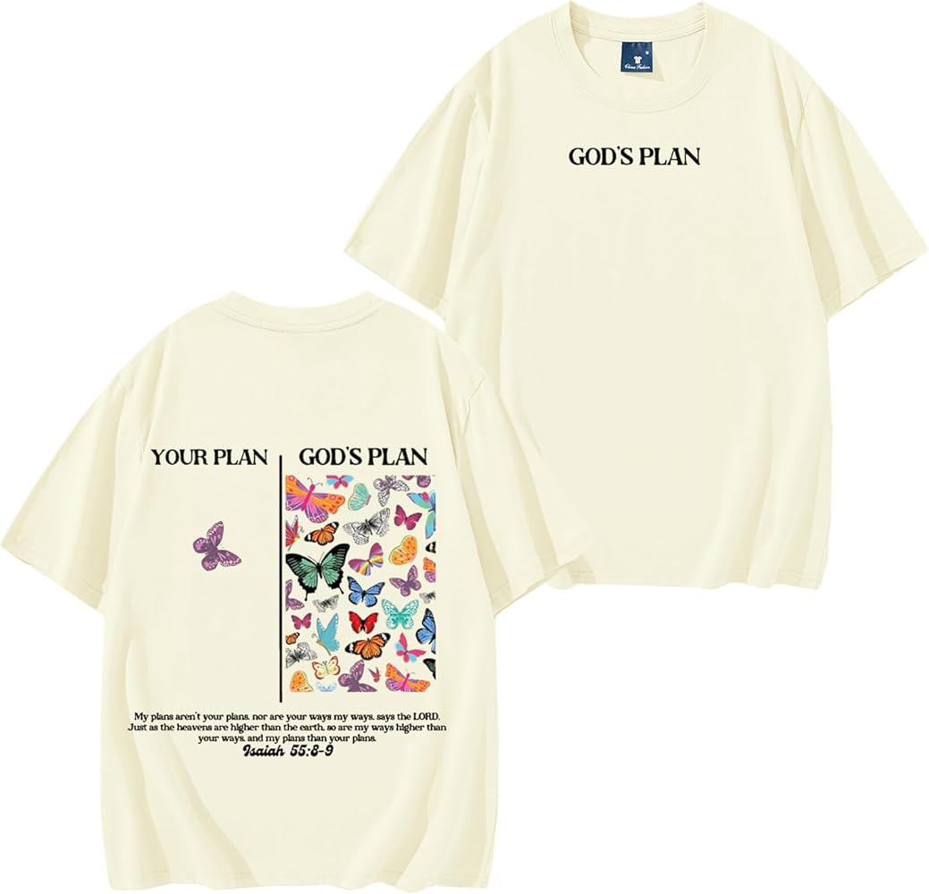 God's Plan Unisex Washed T-Shirt, God's Plan T Shirt, God's Plan Tshirt, God's Plan Shirt, Unisex... | Amazon (US)