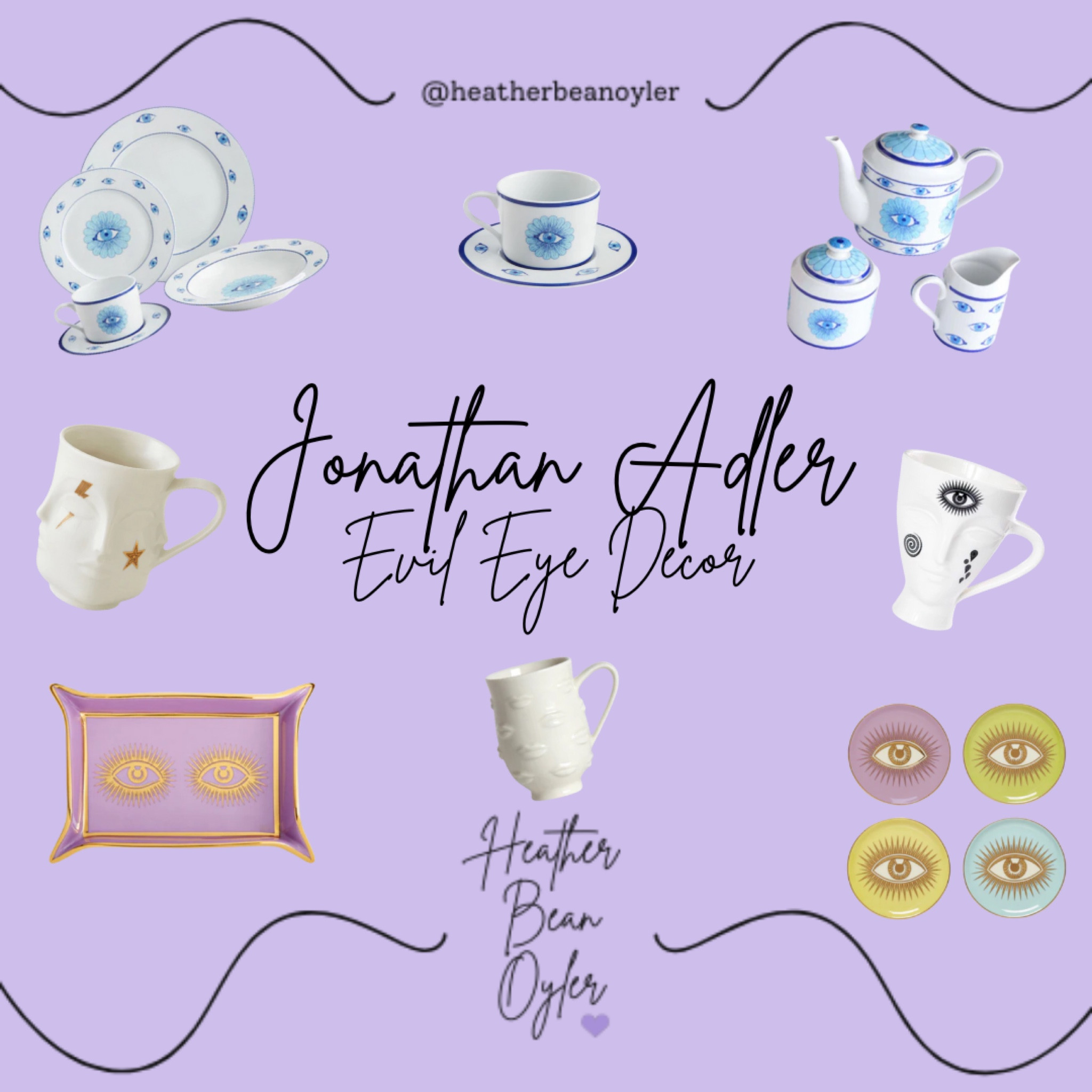 Jonathan Adler is having a sale this weekend! Here is some of my favorite Evil Eye decor and dining options on their site! I love the story of the evil eye!
#evileye #homedecor #jonathanadler #designerhome

#LTKHome #LTKFindsUnder50 #LTKSaleAlert