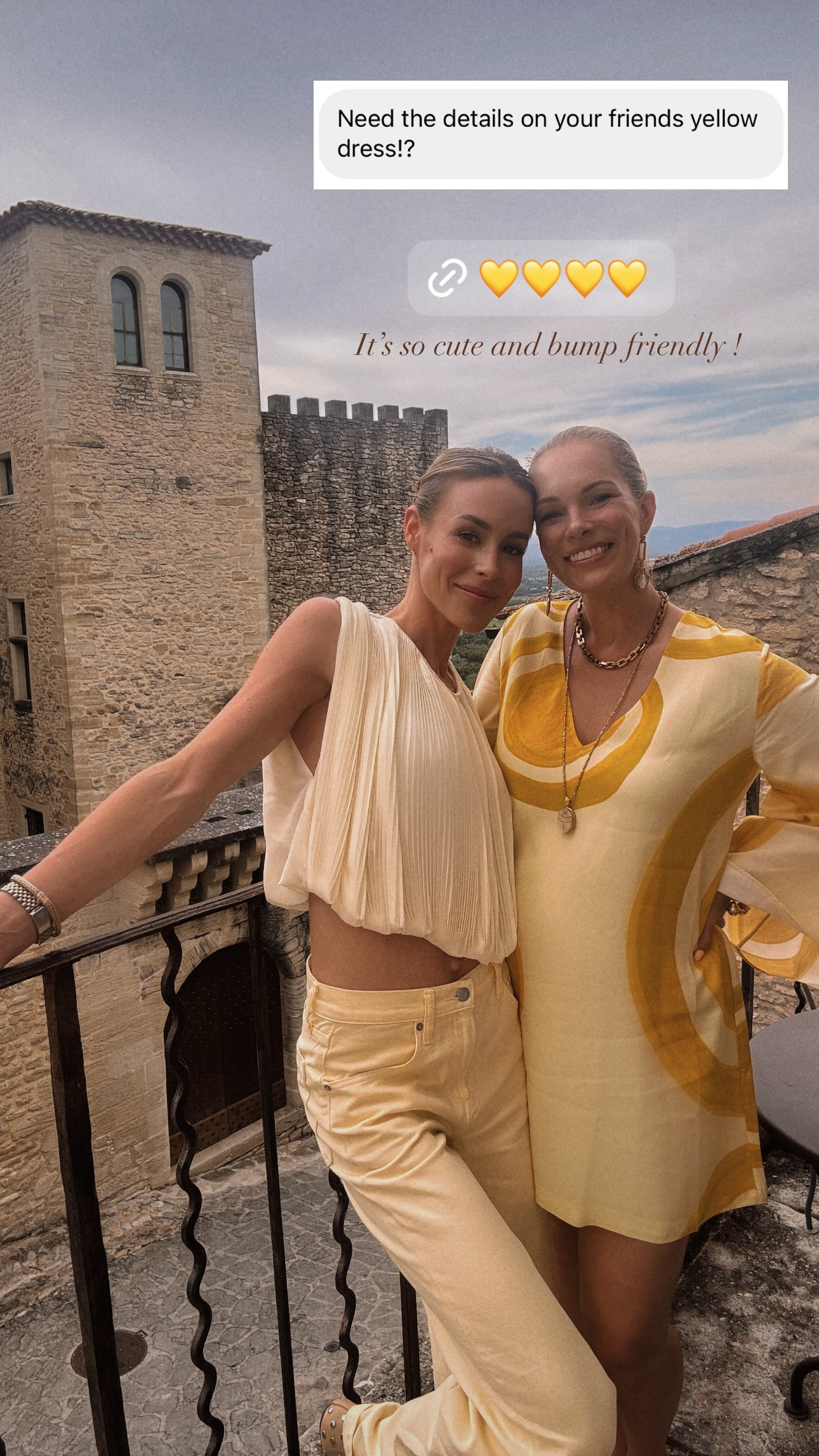 This dress is SO cute & bump friendly💛 

 #LTKStyleTip