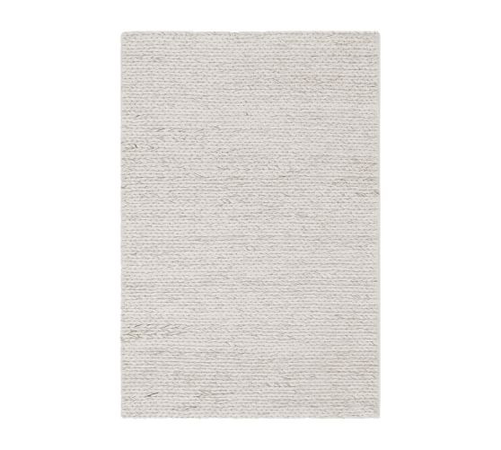 Chunky Knit Sweater Handwoven Rug | Pottery Barn (US)