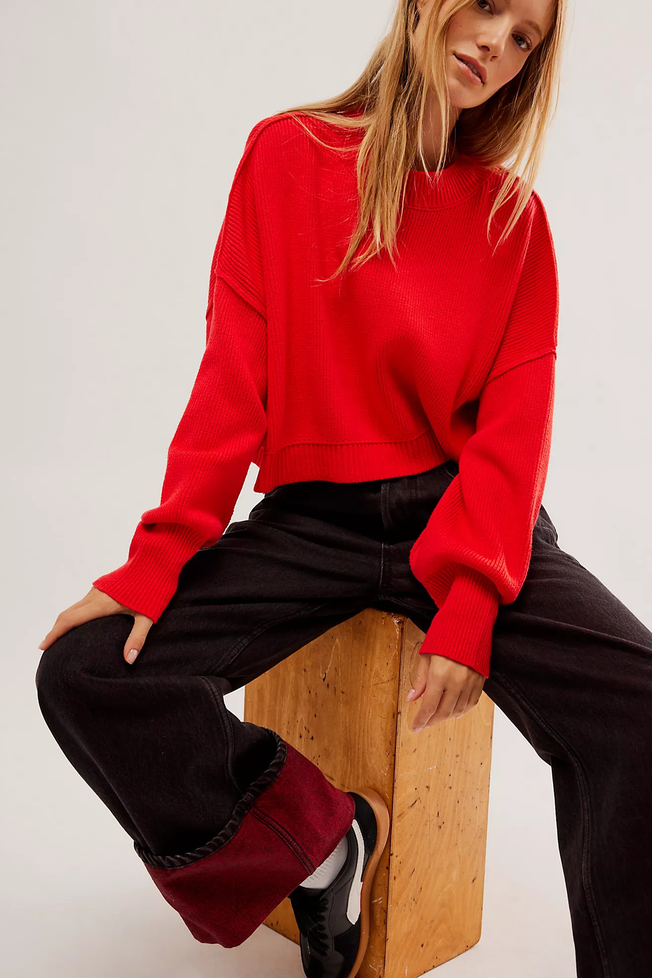 Easy Street Crop Pullover | Free People (Global - UK&FR Excluded)