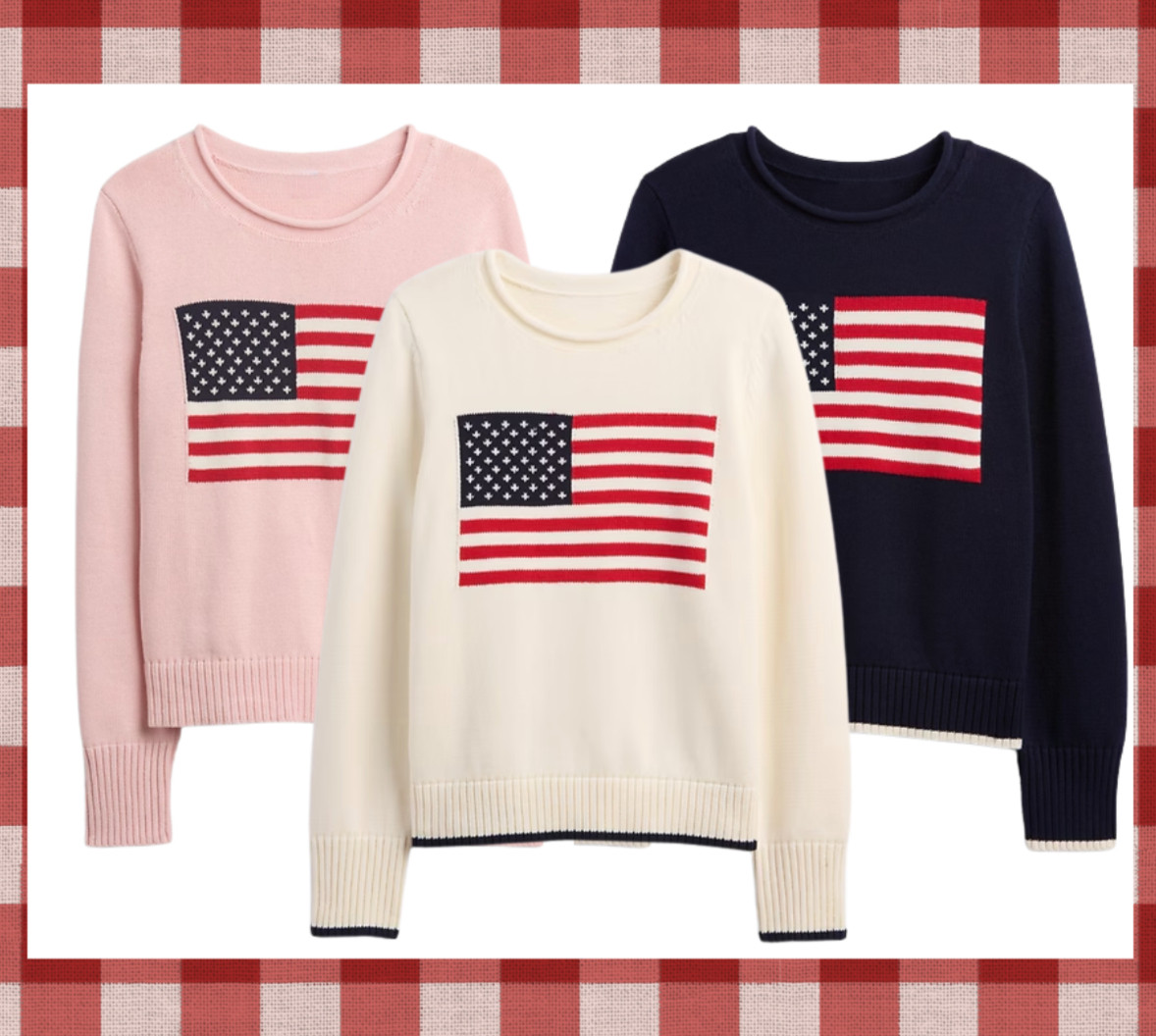 Americana sweater 

 #LTKootd #LTKmomlife #LTKSeasonal