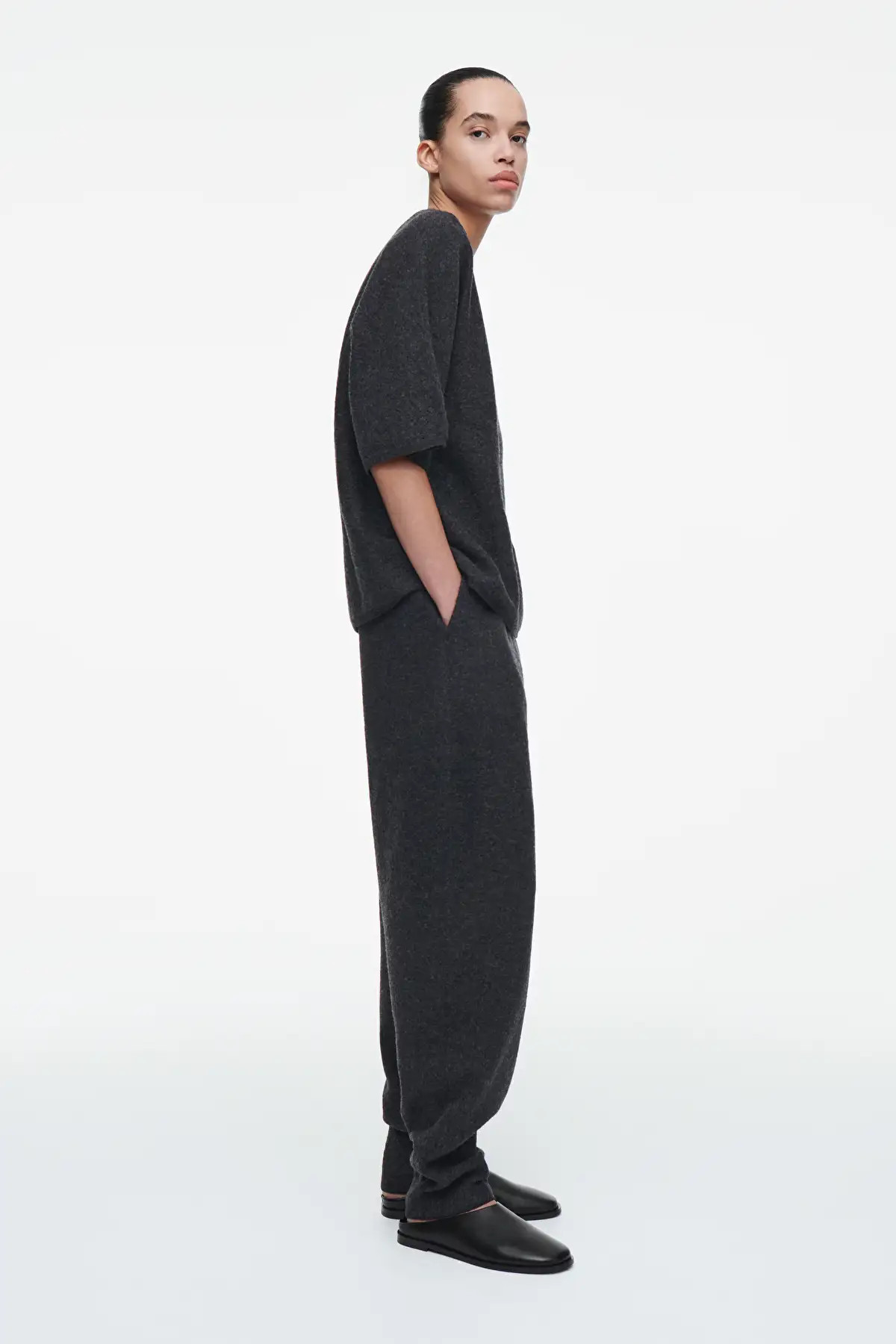 BOILED MERINO WOOL PANTS | COS (US)