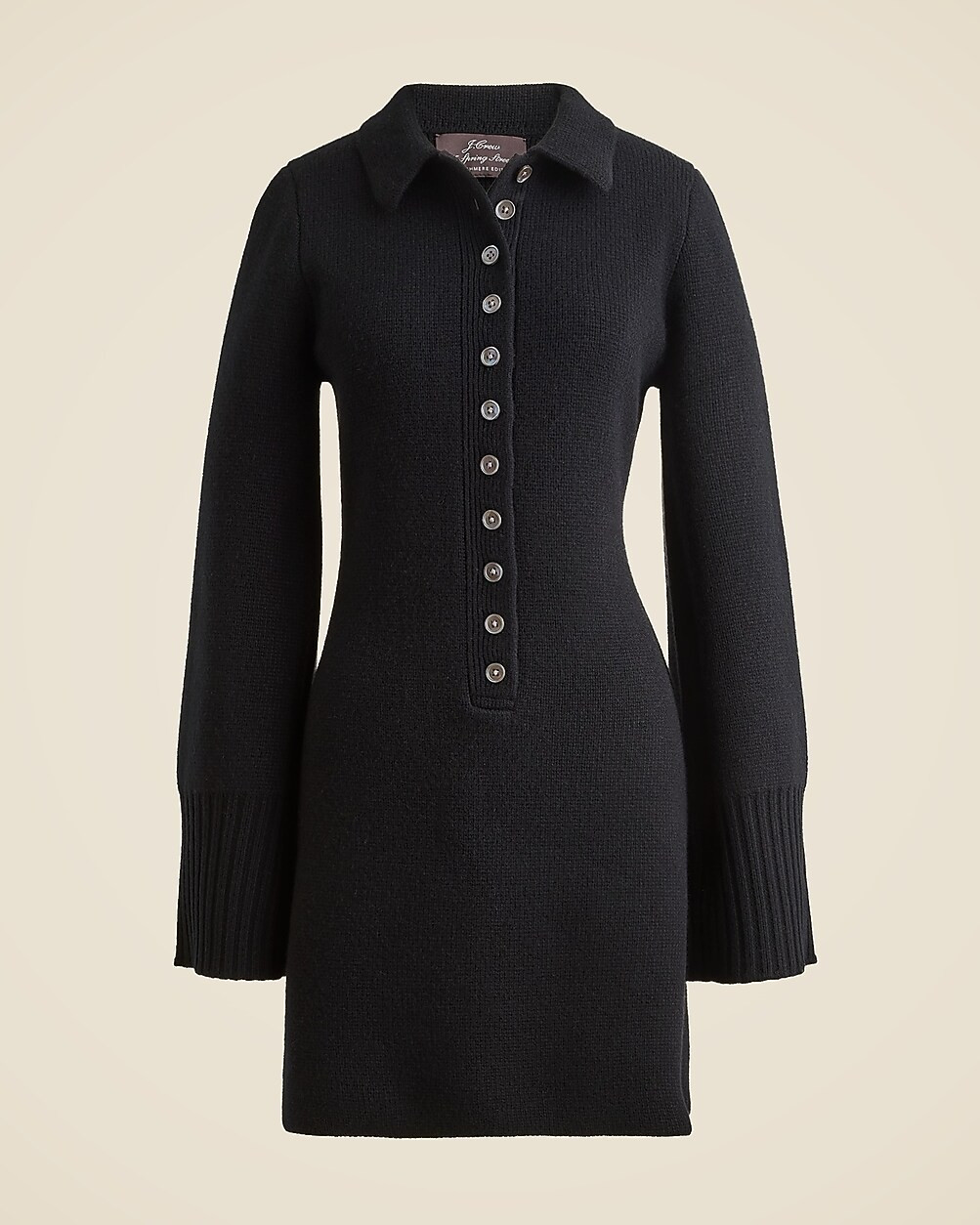 Spring Street cashmere polo sweater-dress | J. Crew US