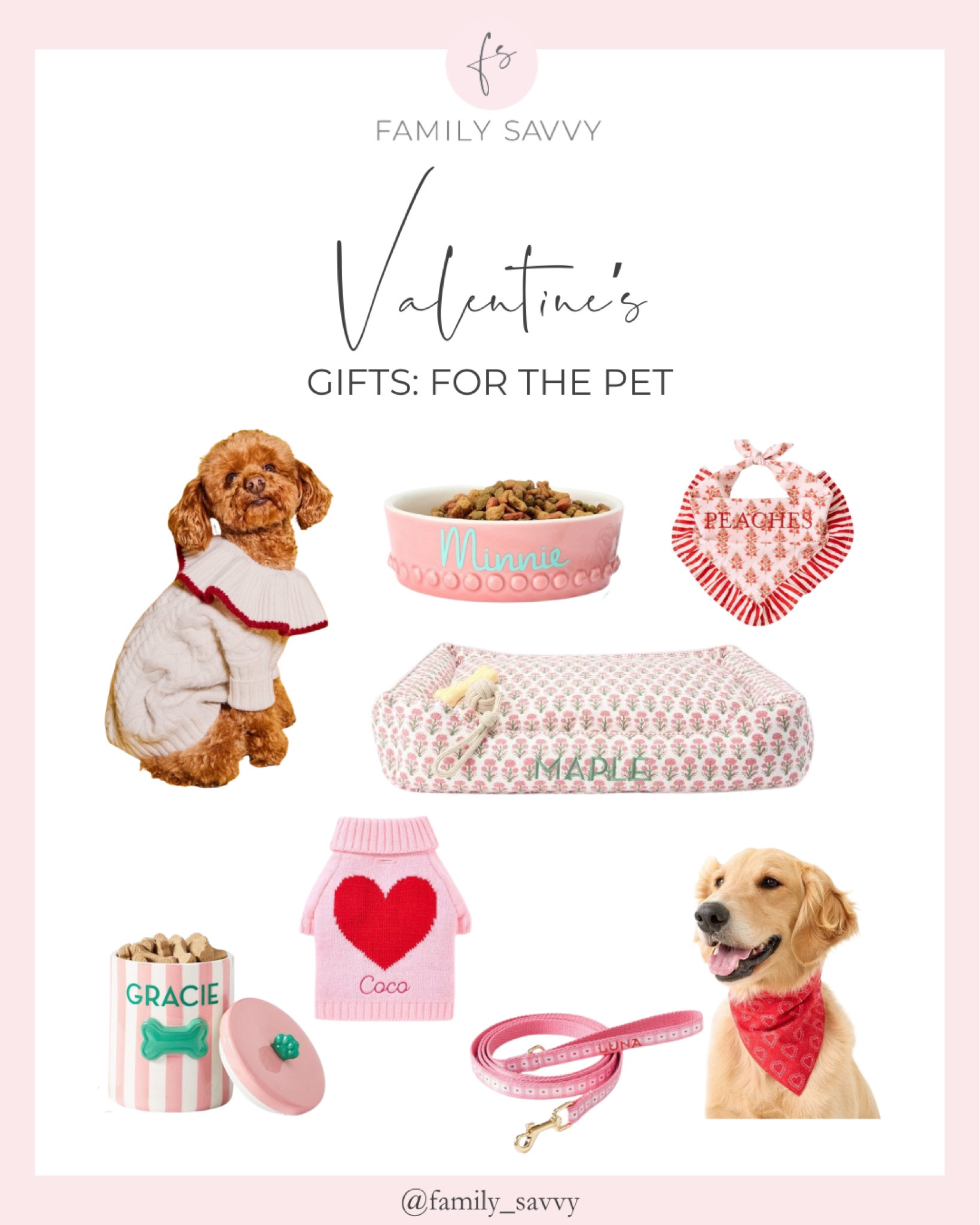 Valentine’s Gifts: For The Pet 💘

#LTKSeasonal #LTKPets #LTKGiftGuide