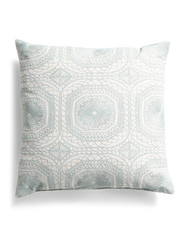 Made In Usa 22x22 Embroidered Pillow | TJ Maxx