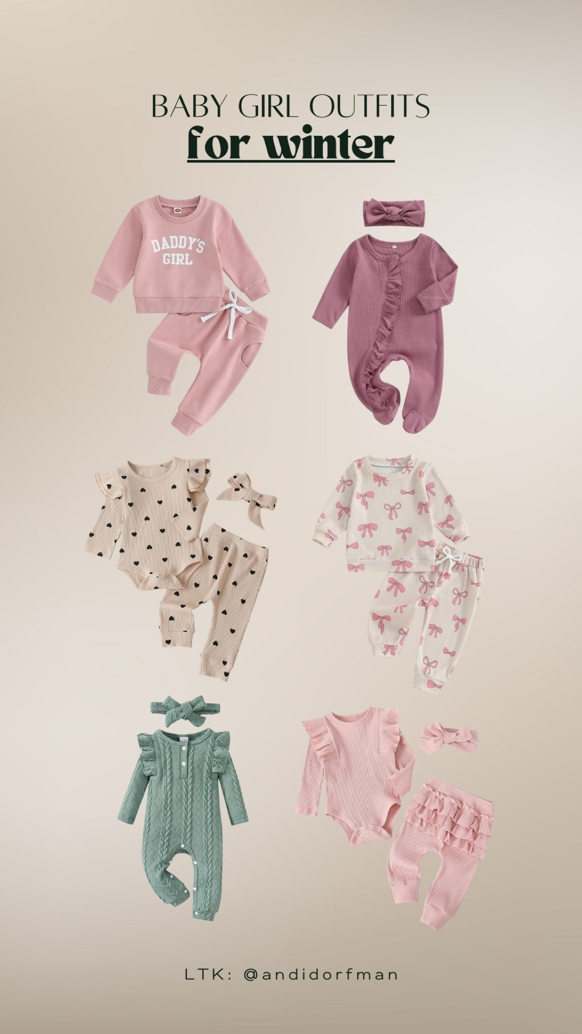 Baby girl outfits for winter ❄️

#LTKHoliday #LTKSeasonal #LTKBaby
