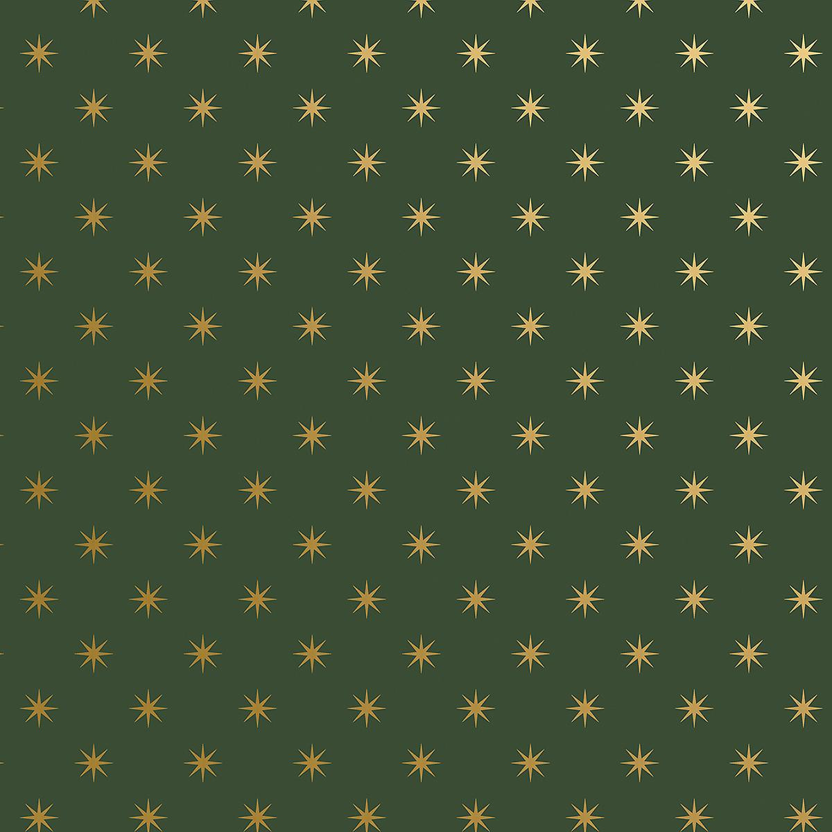 Jillson & Roberts Gold Stars Wrapping Paper | The Container Store