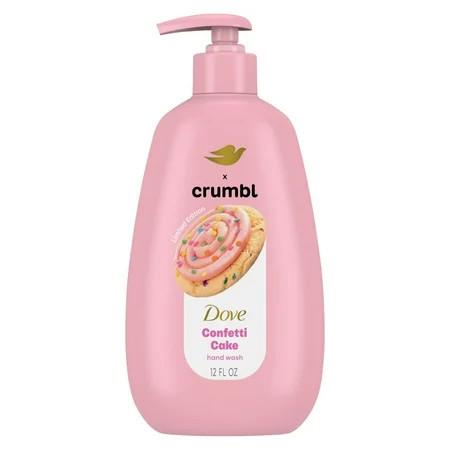 Dove Crumbl Liquid Hand Wash Confetti Cake, 12 fl oz | Walmart (US)