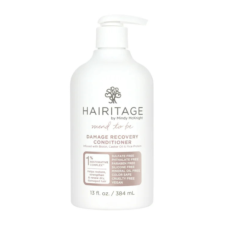 Hairitage Mend To  Be Damage Recovery Conditioner with Biotin - Strengthens, 13 fl. Oz - Walmart.... | Walmart (US)