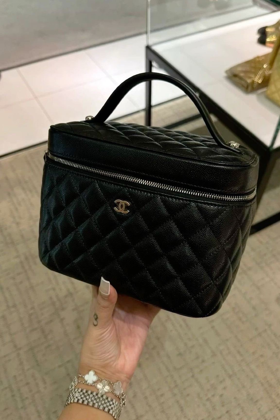 Chanel Makeup Bag from Dhgate 

#LTKstyletip #LTKover50style #LTKbag