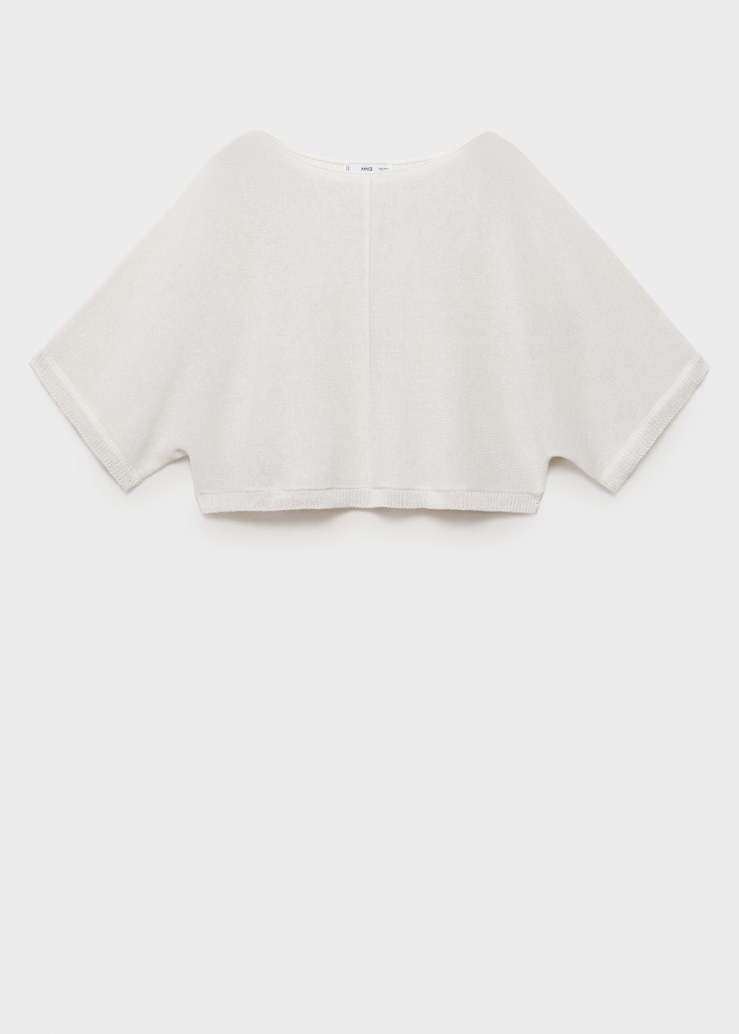 Oversized fine-knit sweater | MANGO (UK)