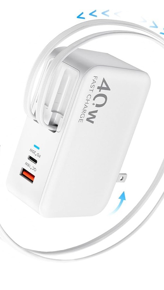 This retractable charger is so cool  