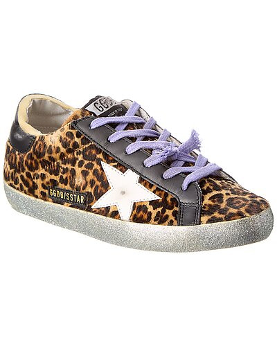Golden Goose Superstar Haircalf & Leather Sneaker | Gilt
