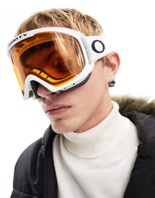 Oakley o-frame 2.0 ski goggles in white and orange | ASOS (Global)