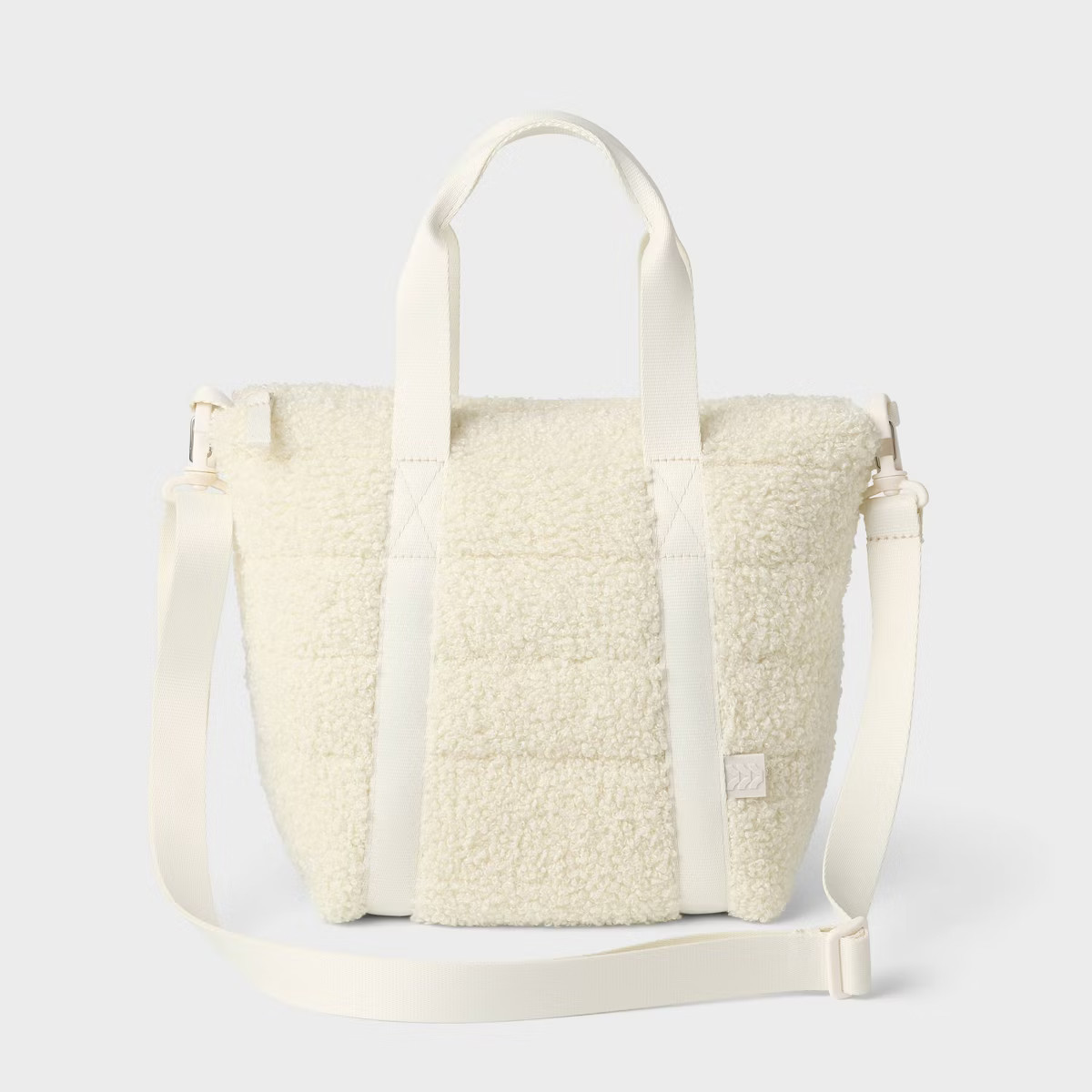 Faux Shearling Mini Tote Bag - All in Motion™ | Target