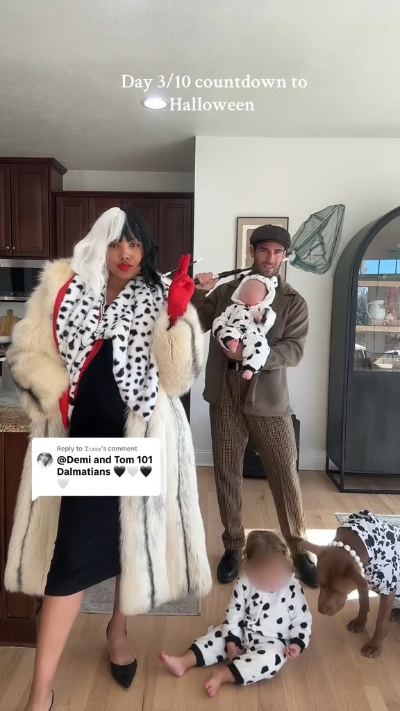 101 Dalmations family costume 

#cruelladevil

#LTKHalloween #LTKFamily #LTKSeasonal