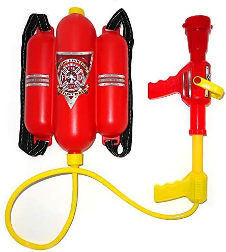 4E's Novelty Firefighter Backpack Water Gun Blaster for Kids- Tank with Hose Shooter, Super Water... | Amazon (US)