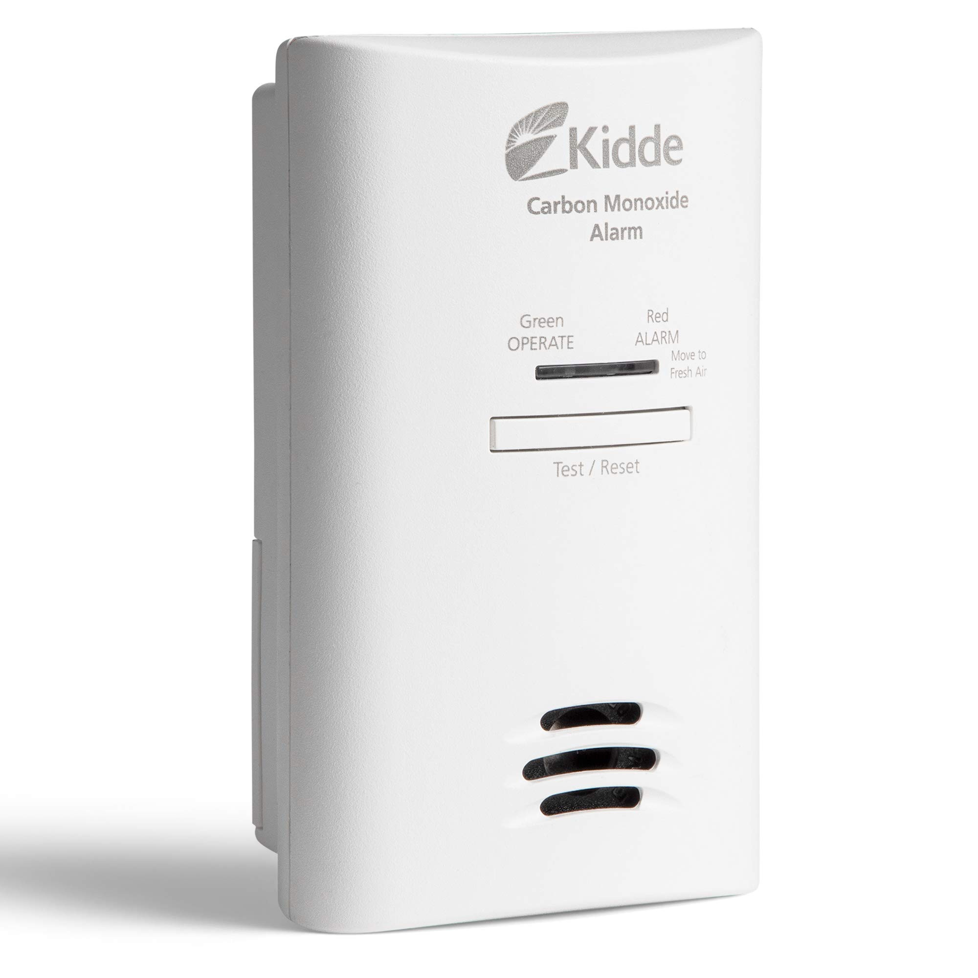 Kidde Carbon Monoxide Detector, Plug In Wall with AA Battery Backup, Test-Hush Button | Amazon (US)