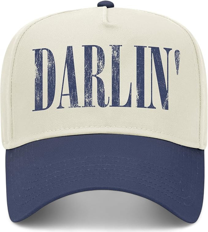 Darlin' Vintage Trucker Hat | Premium Snapback Baseball Hat for Men & Women | Amazon (US)