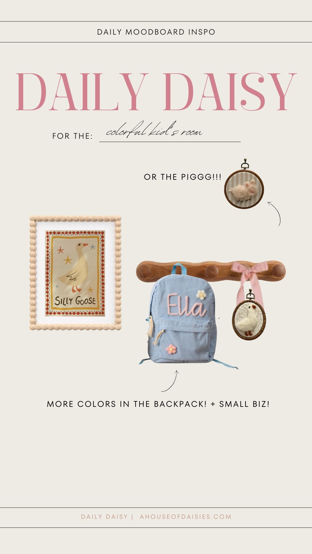 Nursery decor, kids backpack, toddler backpack, wall art, nursery wall art, big girl room, big boy room, wall decor 

#LTKHome #LTKKids #LTKStyleTip