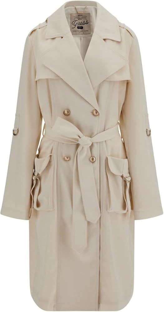 GUESS Women's Agape Belted Trench | Amazon (US)