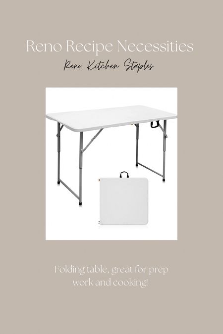Folding table that is great for prep and cooking!

#LTKhome #LTKunder100