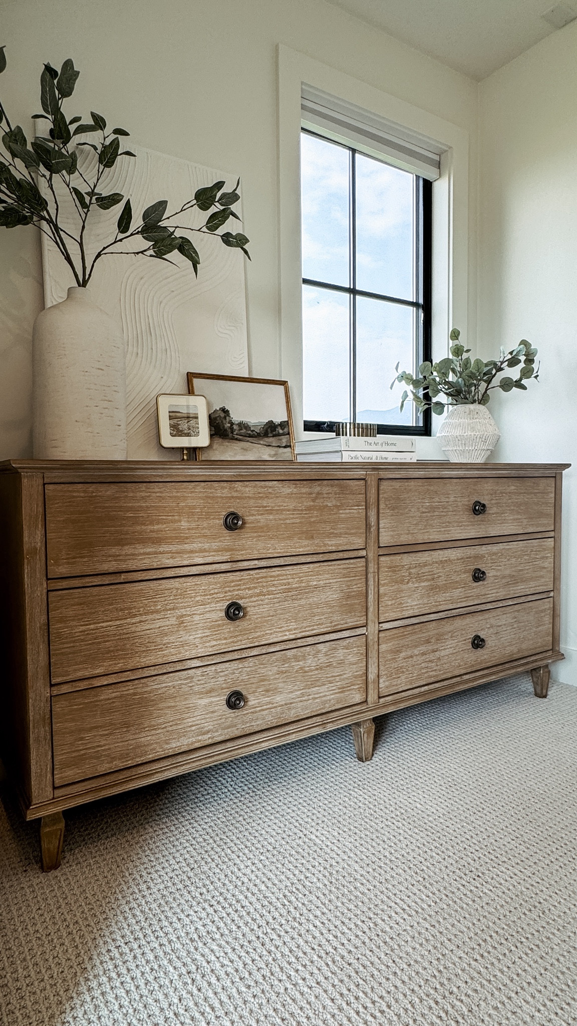 I love this dresser!! It is inspired by Pottery Barn and is very affordable for a big dresser. Very heavy, super nice quality!!

#LTKHome