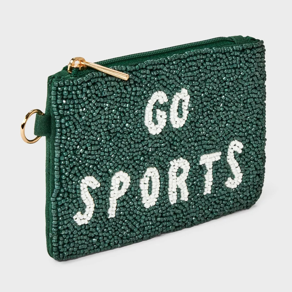 Go Sports Beaded Pouch - Universal Thread™ Green/White | Target