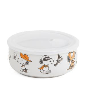 Large Snoopy Halloween Costumes Covered Bowl | Fall Decor | TJ Maxx | TJ Maxx