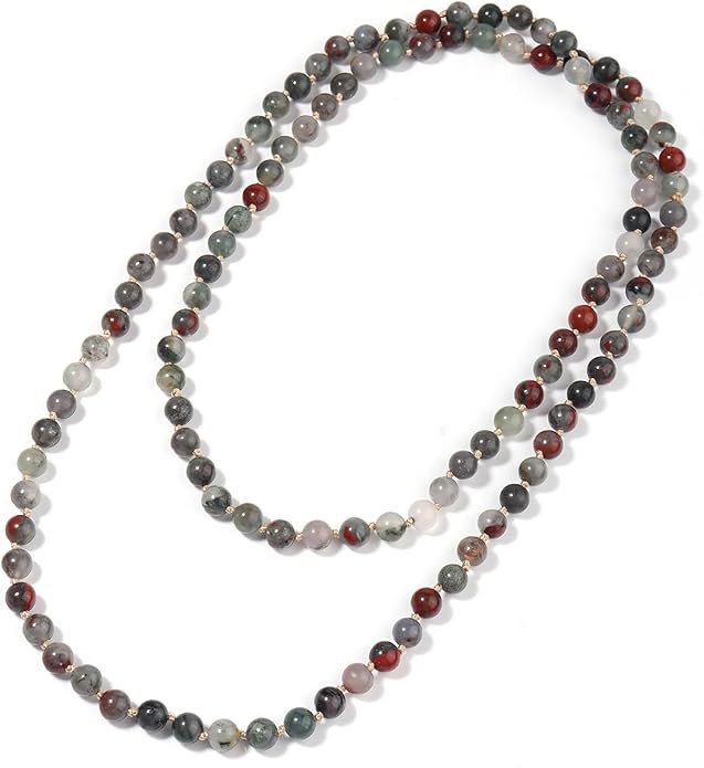 BALIBALI Beaded Necklace Hand Knotted for Woman | Amazon (US)