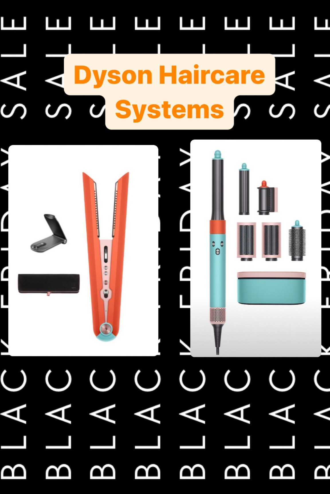 Dyson Airwrap systems on Black Friday sale all over the place!!! Check all the links since they sell out fast

Dyson air straight Dyson dryer Dyson sale gift sale Black Friday cyber Monday

Black Friday BFCM #LTKBFCM 

#LTKHoliday #LTKGiftGuide