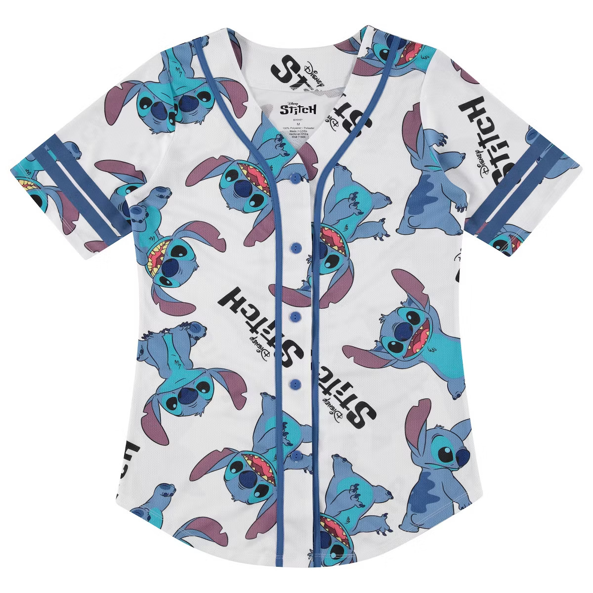 Ladies Lilo and Stitch Shirt - Ladies Classic Lilo and Stitch Baseball Jersey - Disney Lilo and S... | Target