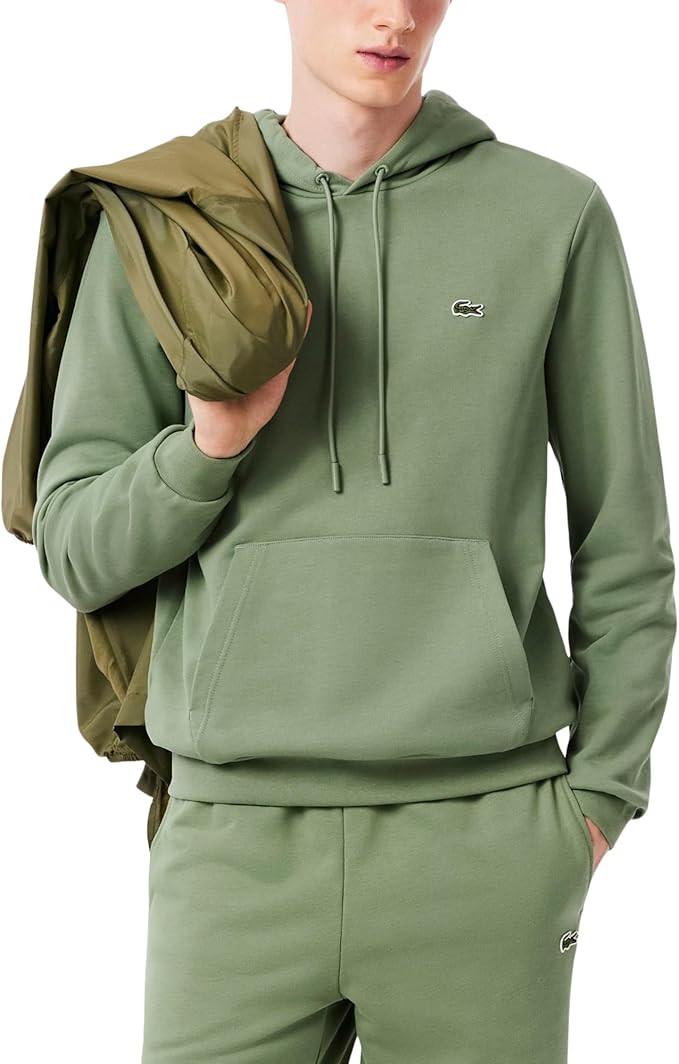 Lacoste Men's Cotton Fleece Hoodie | Amazon (US)