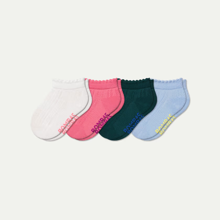 Toddler Lightweight Ankle Sock 4-Pack | Bombas
