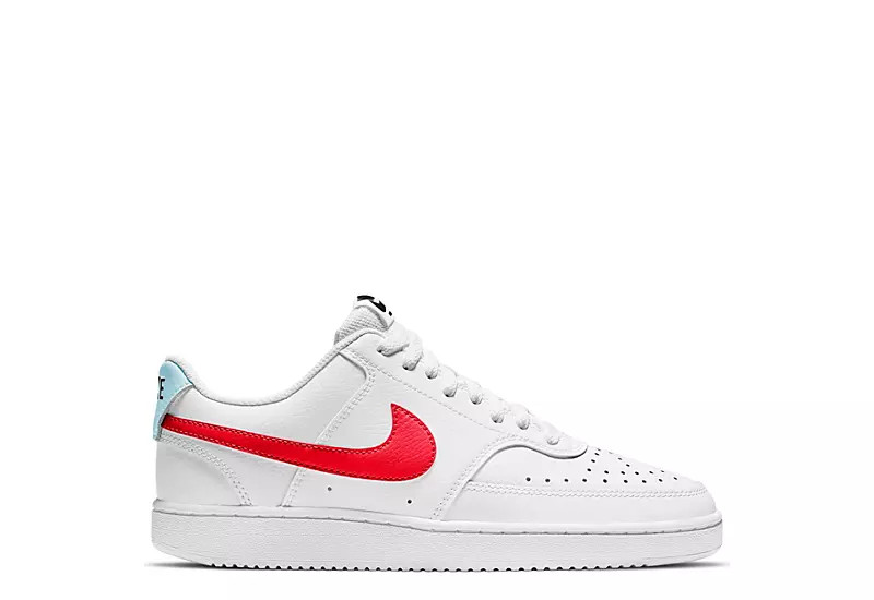 Nike Womens Court Vision Low Sneaker - White | Rack Room Shoes