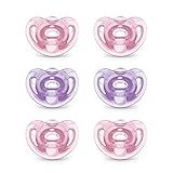 NUK Comfy Pacifiers, 0-6 Months, 6 Pack | Amazon (US)