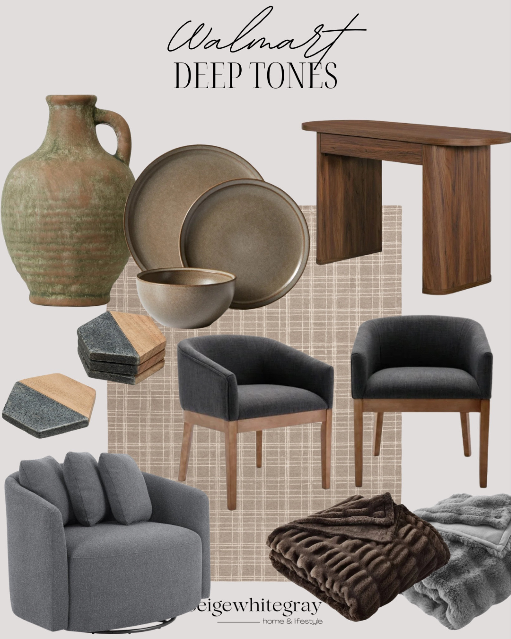 Deep tones edit from Walmart! New home decor and accessories perfect for fall 

#LTKHome #LTKStyleTip #LTKFindsUnder100