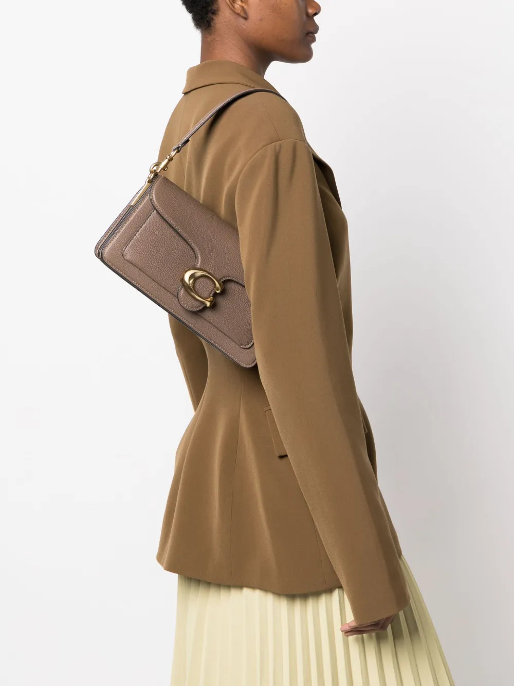 Coach Tabby 26 Shoulder Bag | Brown | FARFETCH | Farfetch Global