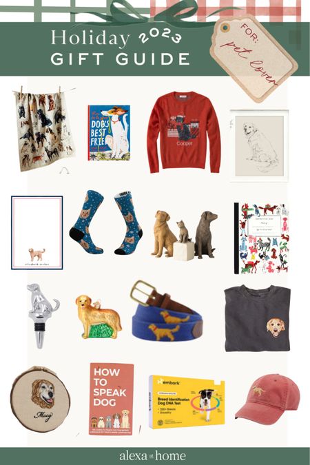 Holiday gift guide for pet lover, pet lover gift ideas, golden retriever gifts, pet Christmas 

#LTKHoliday #LTKGiftGuide