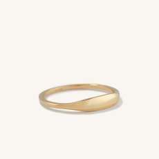 Slim Signet Ring | Mejuri (Global)