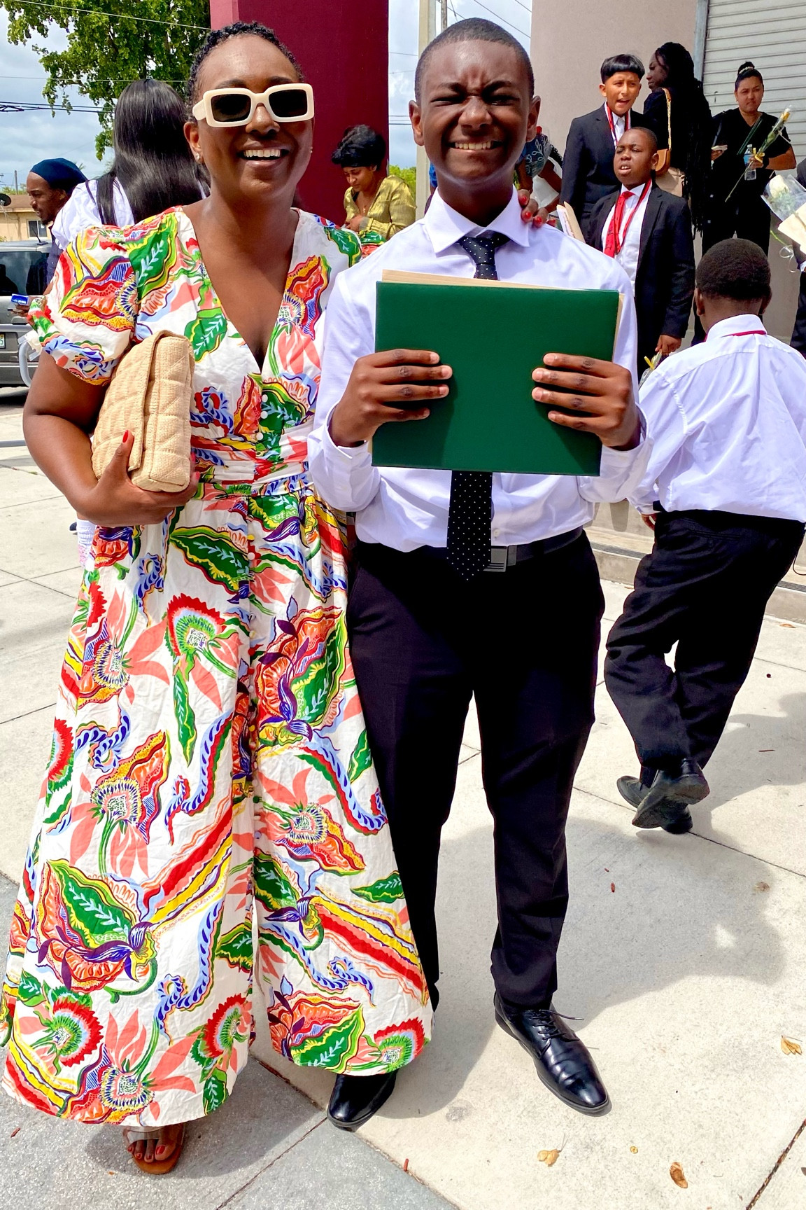 This dress was perfect for my son graduation. Comes in multiple colors. 